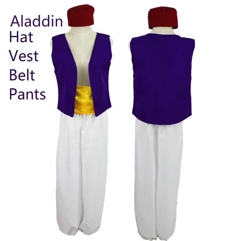 Волшебная лампа Аладдин Костюм Принца Алладина аниме Хэллоуин маскарадный