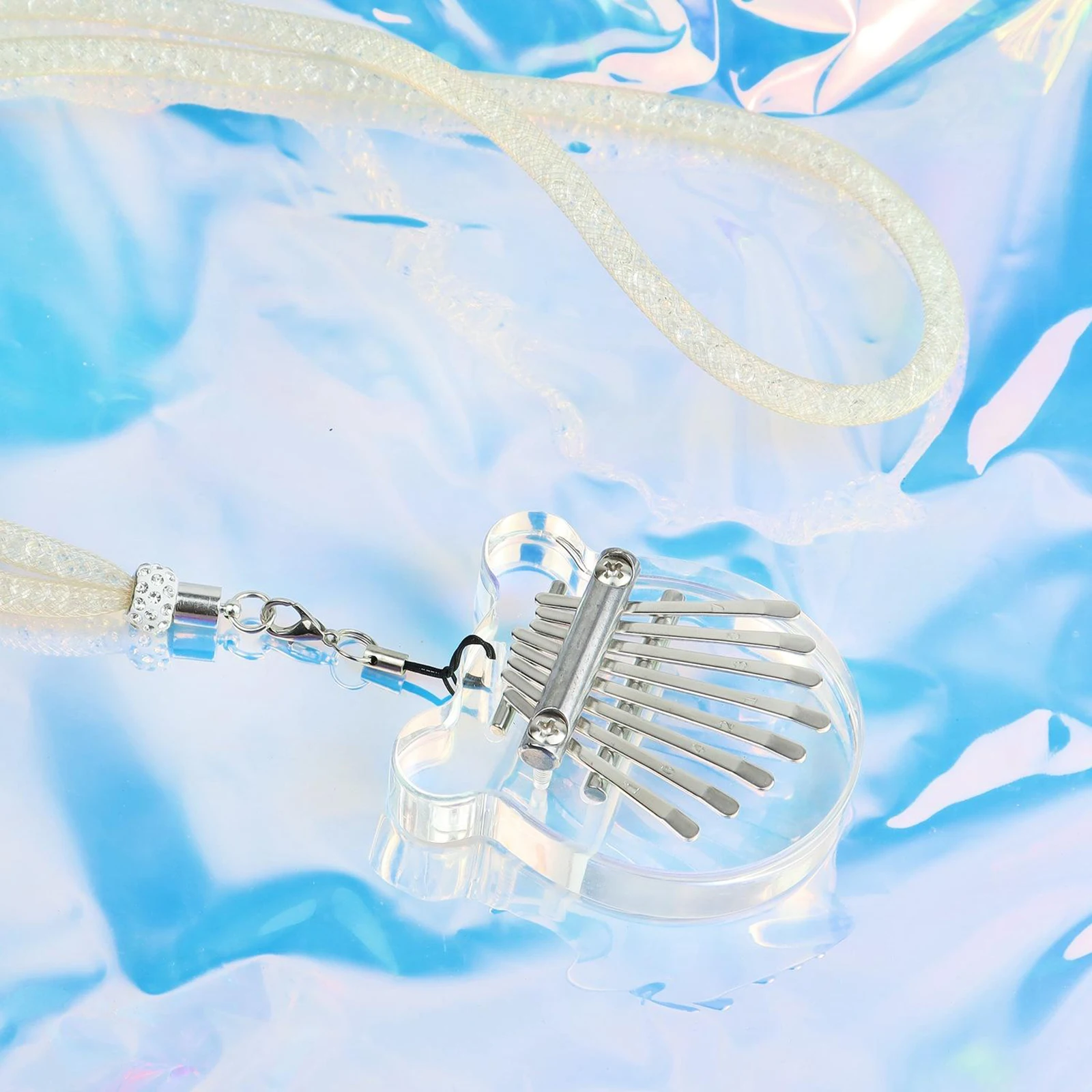 

Мини калимба 8 клавиш большой палец пианино подвеска орнамент подарок для детей и взрослых