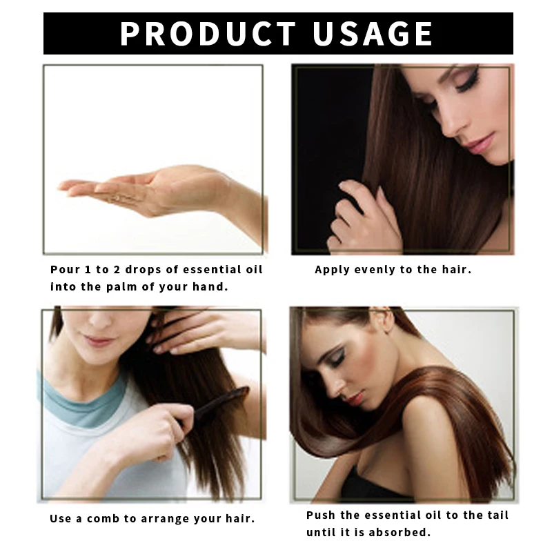 

7 Days Fast Hair Growth Essence Oil Ginger Hair Growth Serum Nourishing Soften Treatment Hair Loss Repair Damaged Hair 10/30ML