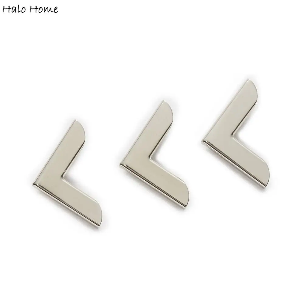 50 шт. 2 Цвет металлический скрап книга фотоальбомы обложка дневника угловой меню