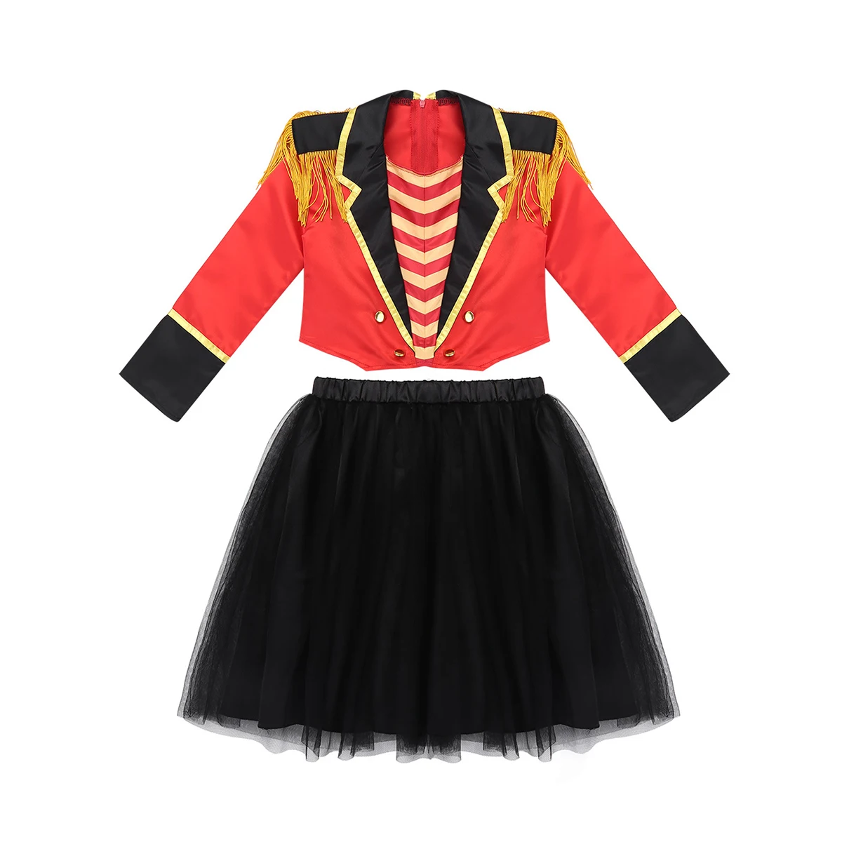 Детский костюм цирка для девочек ролевых игр на Хэллоуин детские модные вечерние