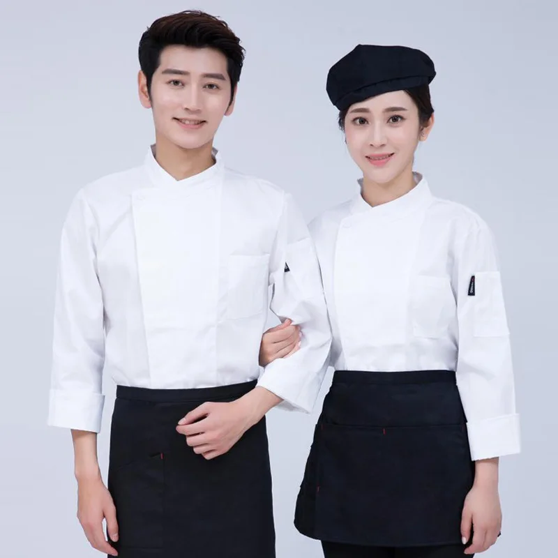 Женское пальто унисекс для шеф-повара дышащая куртка Комбинезоны летняя рабочая