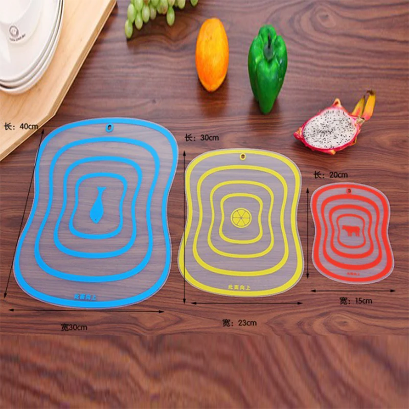 

1pc Kitchen Resin Cutting Board Frosted Cutting Board Fruit Panel Cutting Board Kitchenware cutting board Cutting Kitchen Tool
