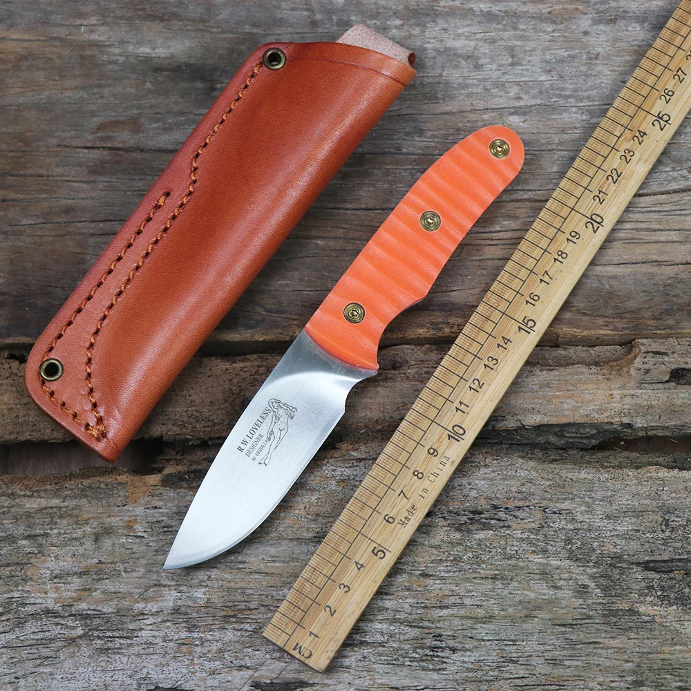 Инструменты Shengshi фиксированное зеркальное лезвие оранжевая Ручка G10