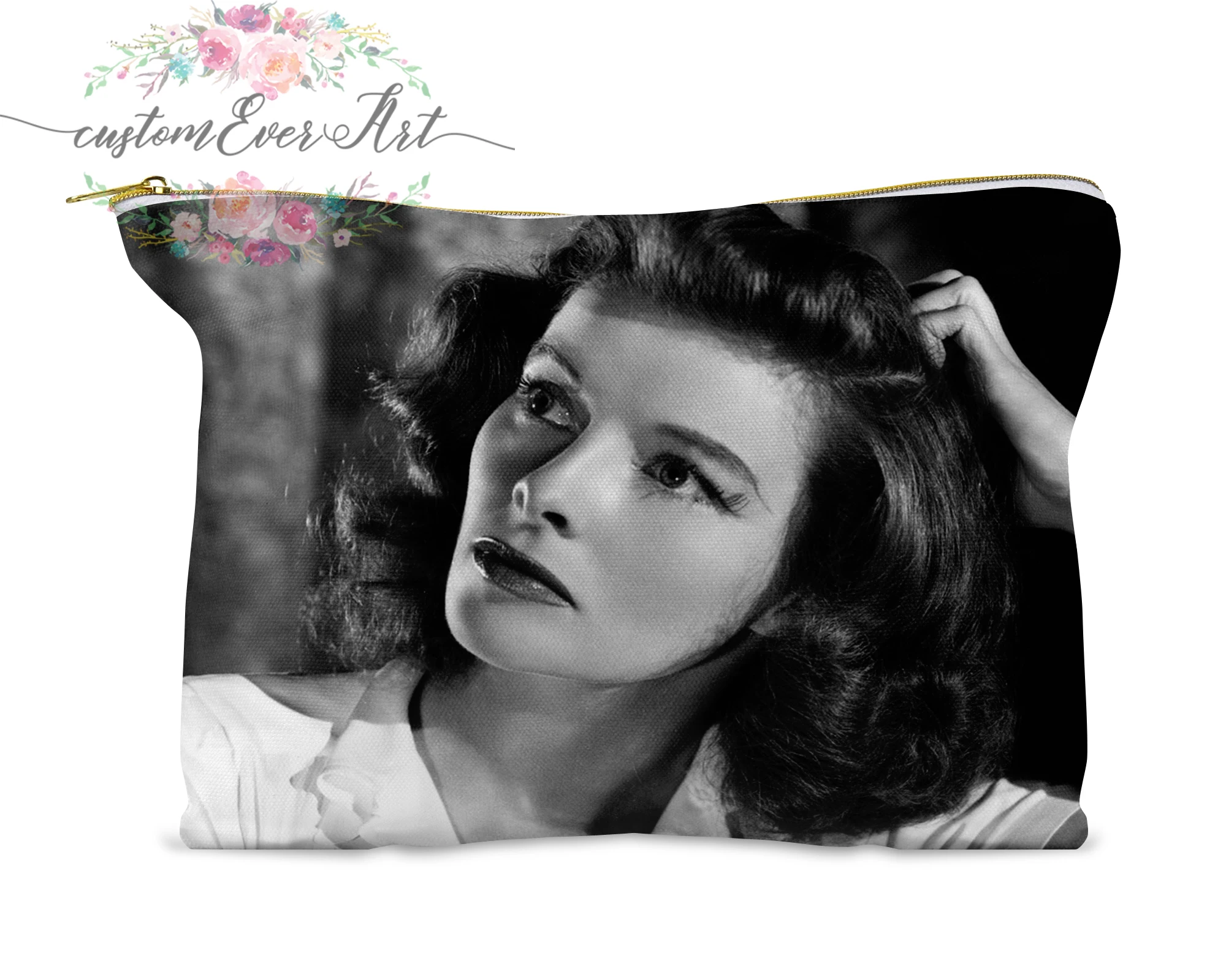Косметичка Katharine Hepburn персонализированная маленькая косметичка забавный