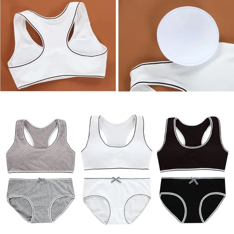 Бюстгальтер для девочек-подростков Нижнее белье Спортивный бюстгальтер