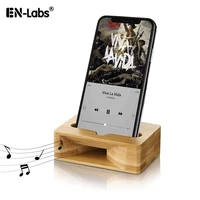 cell phone stand with sound amplifier bamboo wood smart phone holder dock natural bamboo stands for iphone android less 5 5