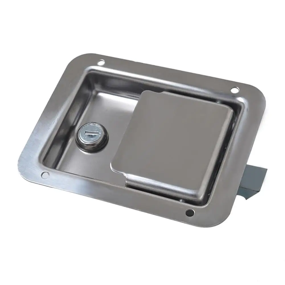 

Лопастная защелка с ключами из нержавеющей стали для прицепа, грузовика, ящика для инструментов, дверной замок, автоматические Сменные аксе...