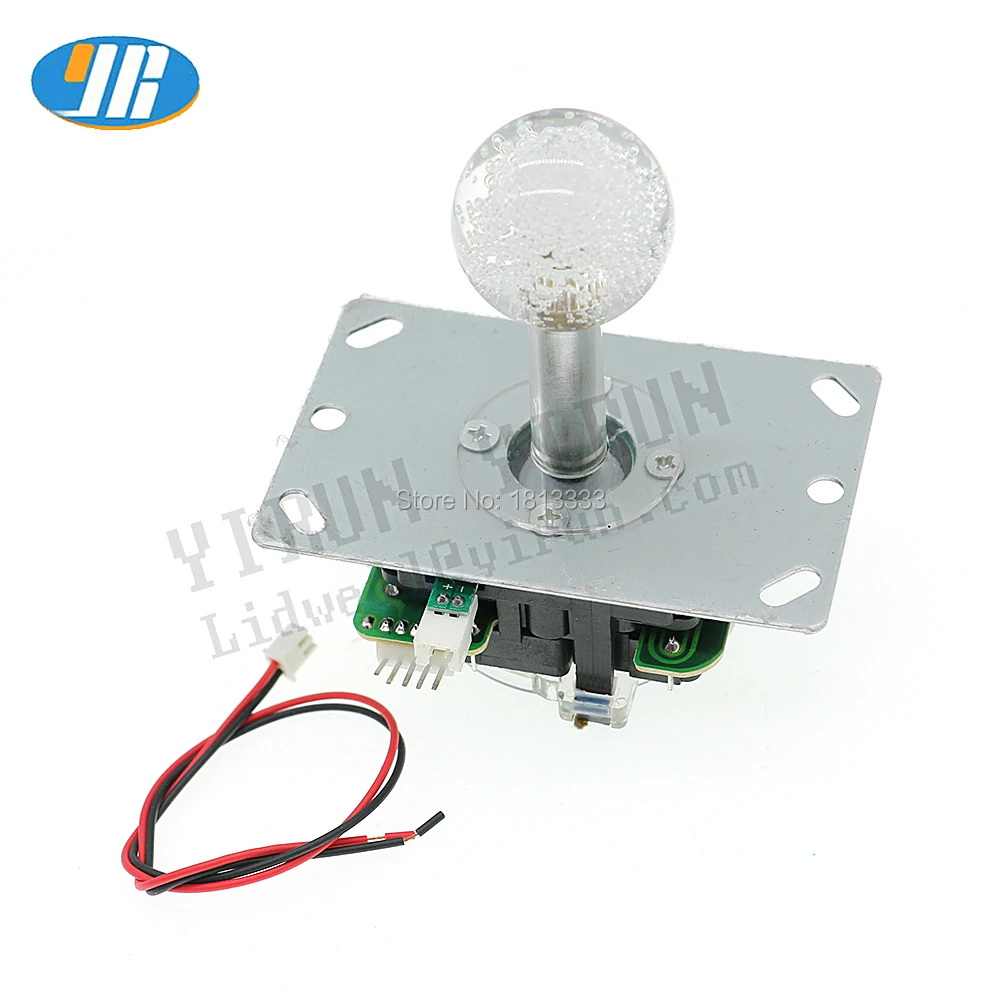 Jamma аркадный джойстик 12 В с подсветкой светодиодный джойстик SANWA 5pin Тип джойстик боевой рокер