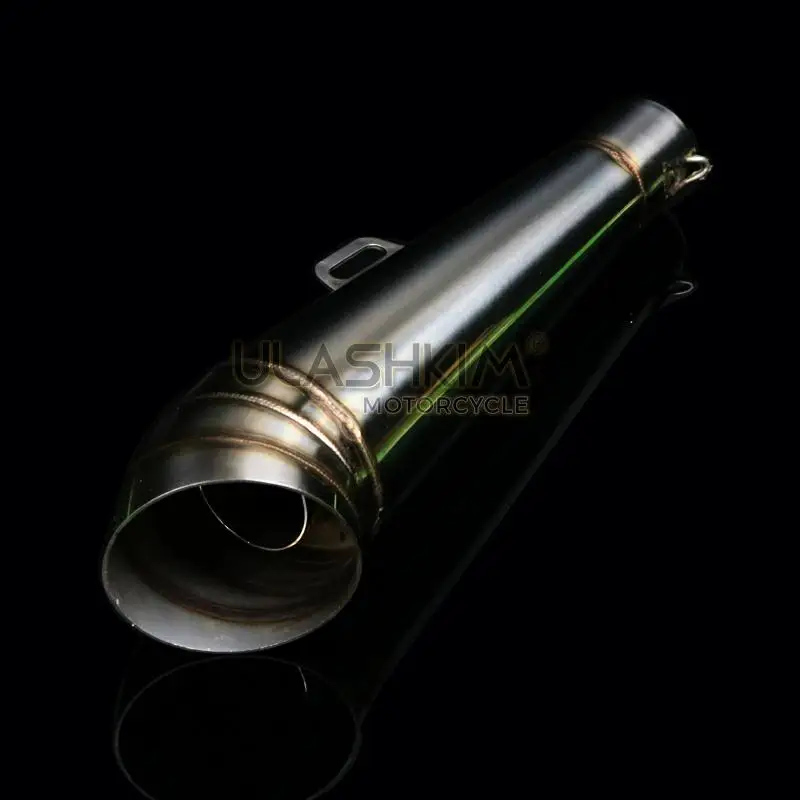 GP выхлопная Модифицированная труба мотоцикла из нержавеющей стали жареная gp без