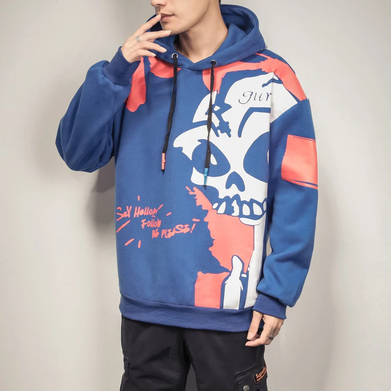 2020 осень весна Мода Высокое качество Мужская Уличная одежда в стиле хип-хоп Панк