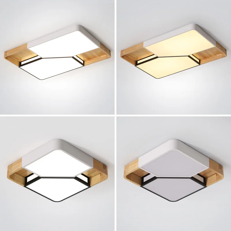 Современный регулируемый светильник светодиодный потолочный скандинавский