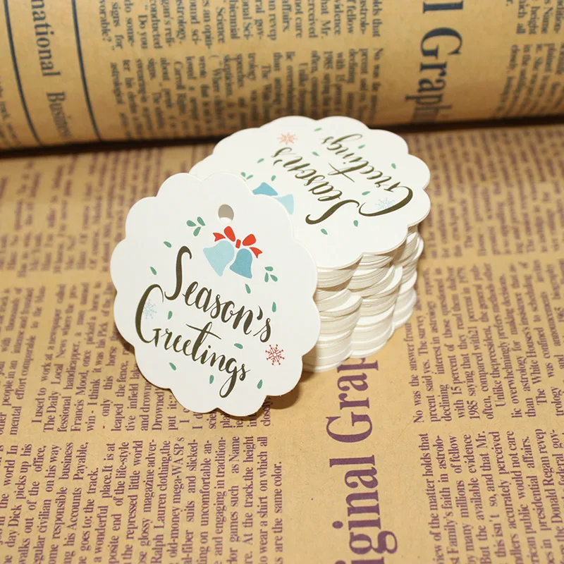 100 шт. подвесные этикетки из крафт-бумаги | Дом и сад