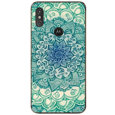 Чехол для телефона чехол для Motorola One XT1941 XT1941-1 XT1941-3 XT1941-4 XT1941-5) с цветочным узором в виде ракушки чехол для Moto ОДИН XT 1941 - Цвет: w24