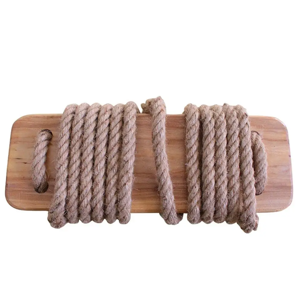 Внутренняя и наружная качающаяся деревянная пеньковая веревка антикоррозионная