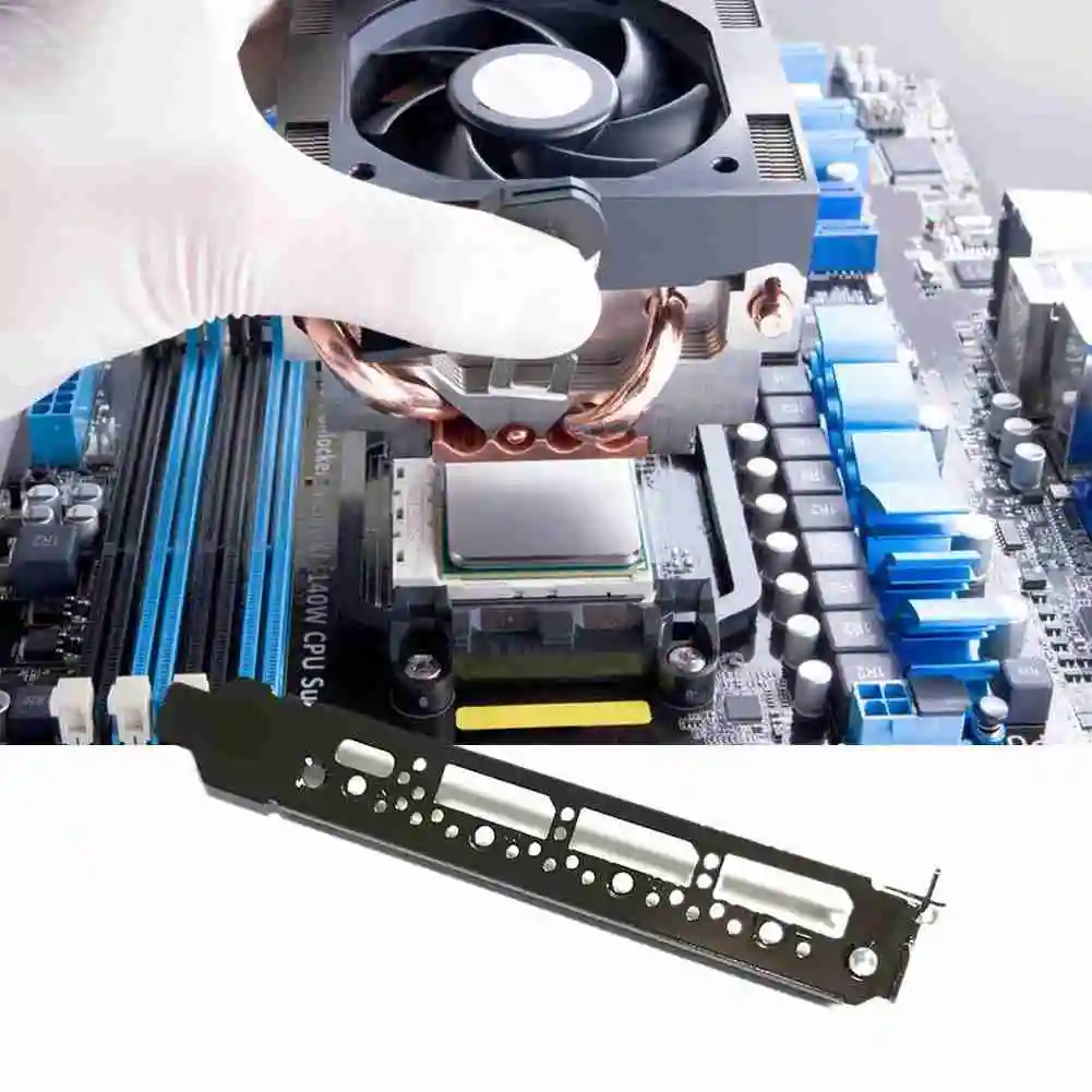 Заслонка высокой конфигурации для видеокарты NVIDIA Quadro RTX 4000 RTX4000 8 Гб GDDR6 черного
