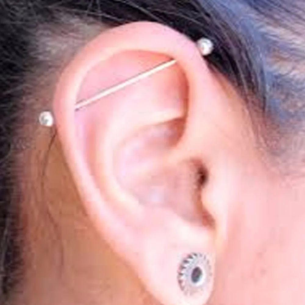 5 шт. уха ногтей кости серьги штанги Серьги Для Пирсинга Ушей пирсинг черный