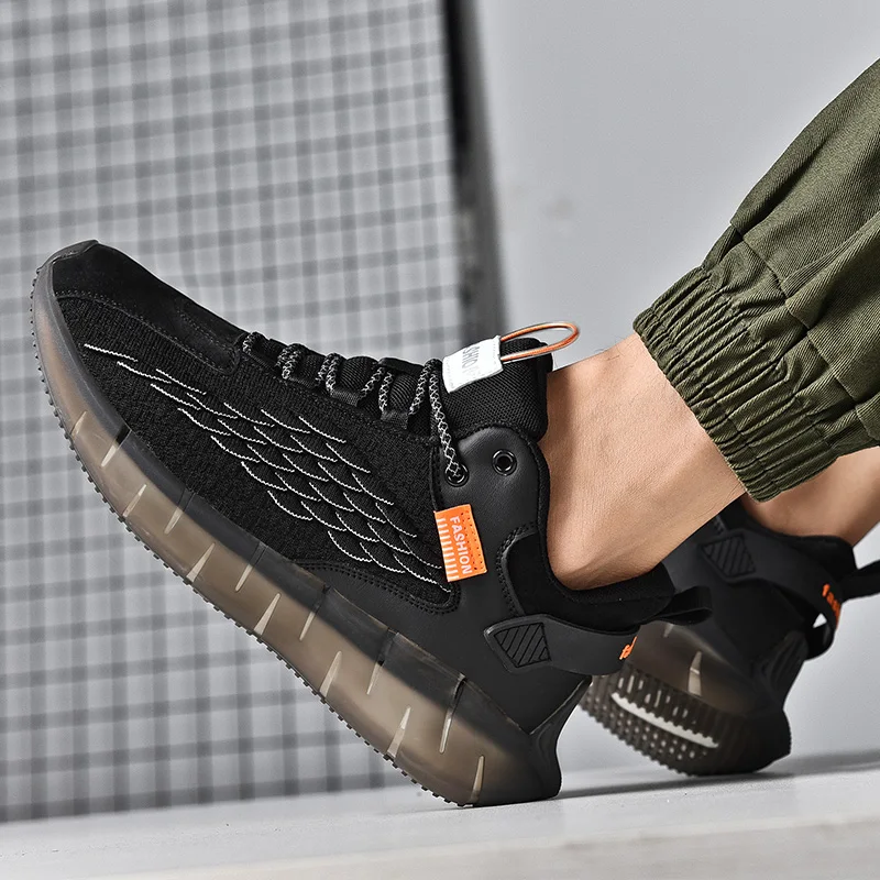 

INS Youth Sport Shoes Men Sneakers Men's Gym Shoes Breathable Running Shoes Cushioning Bottom Sports Shoes for Male Runway Shoes