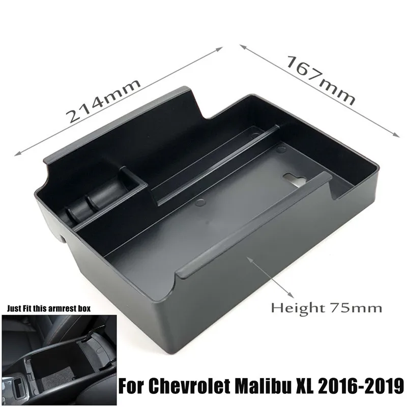 Подлокотник для Chevrolet Equinox Captiva Malibu XL, контейнер для хранения центральной консоли, органайзер для хранения и поддержания порядка, чашка для монет, держатель
