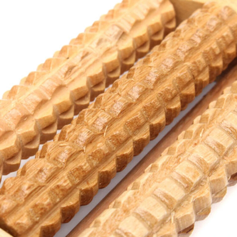 Heath Therapy Relax Massage Relaxation Tool Wood Roller Foot Massager Stress Relief Health Care Brace Support |