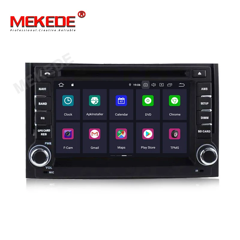 MEKEDE 2din PX5 4+ 64G Android 9,0 Автомобильный мультимедийный dvd-плеер для hyundai H1 grand starex 2007- gps, DVD, радио, WiFi BT