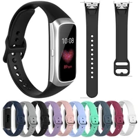 for samsung galaxy fit sm r370 smart bracelet silicone strap band sport watchband replacement rubber wristband