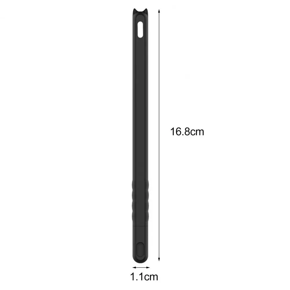 

Lovely Cat Pattern Anti-scratch Anti-slip Stylus Pen Silicone Case Protective Cover Pouch for iPad Pencil 2