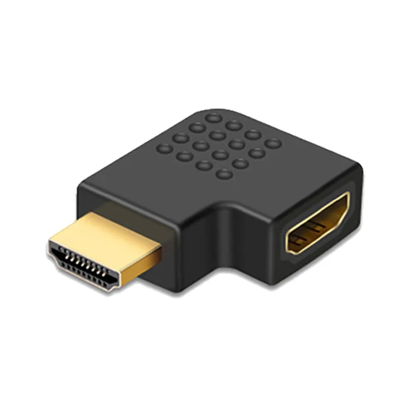 

Переходник HDMI-HDMI 270 90 градусов левый угол штекер-гнездо Кабель преобразователь 4K HDMI удлинитель для PS4 HDTV HDMI разъем