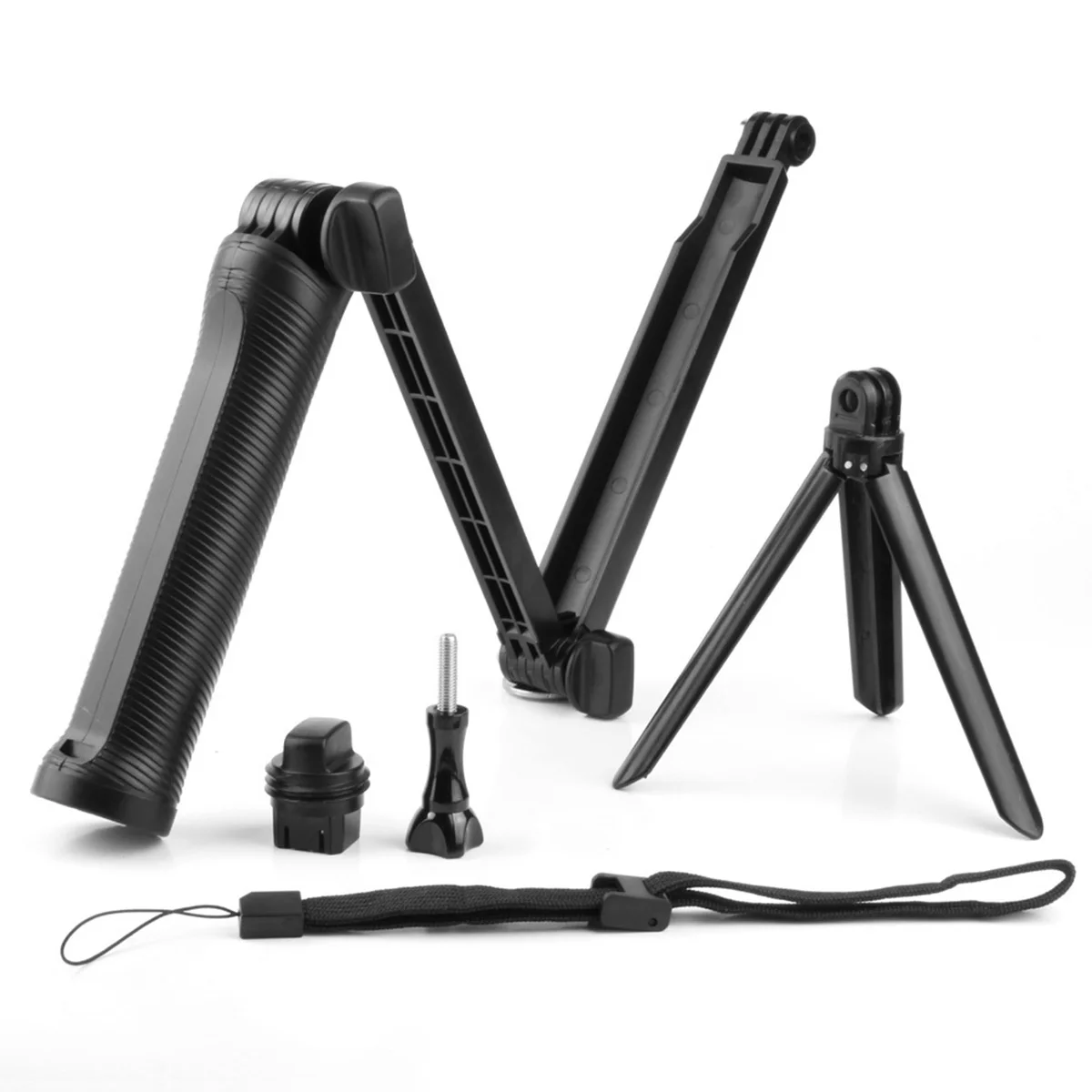 GoPro 3-Way Monopod ArmMount Регулируемая Подставка Кронштейн ручной захват 3 Way штативы для