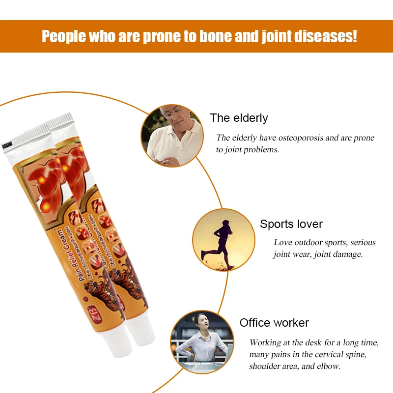 Tiger Balm Rheumatoid Arthritis Joint Analgesic Ointment Pain Relief Cream Medical Plaster For Blood Circulation Heath Care | Красота и