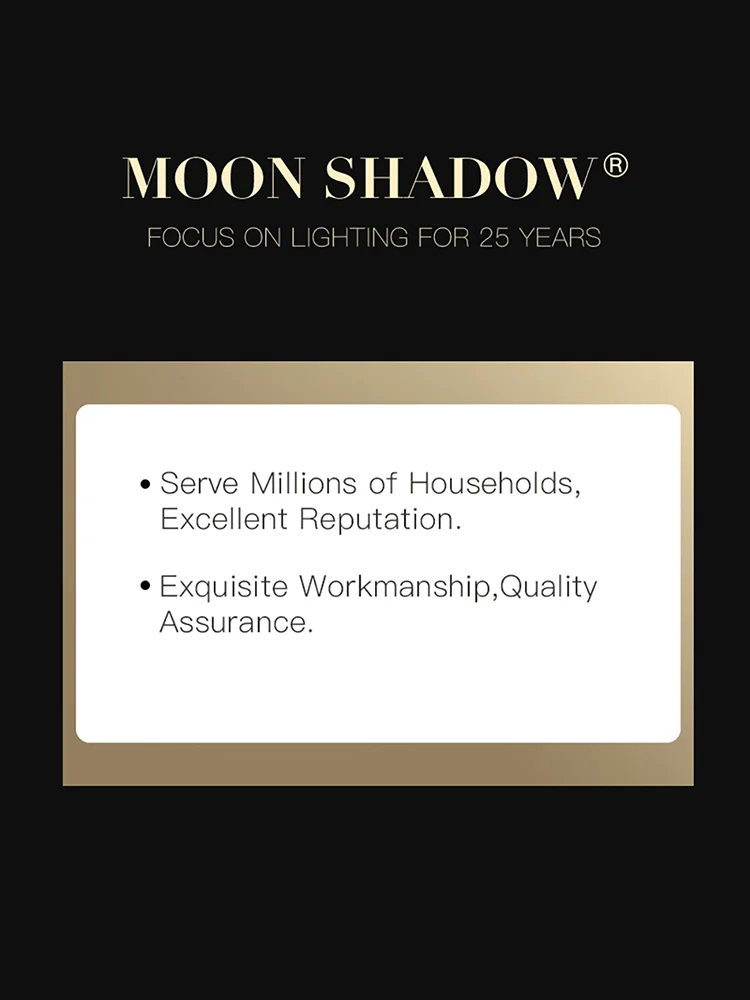 Настенный светильник MOONSHADOW полностью медный новый светодиодный в китайском