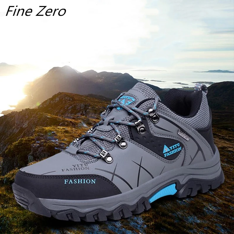 Новые мужские ботинки больших размеров 47 уличные походные водонепроницаемые