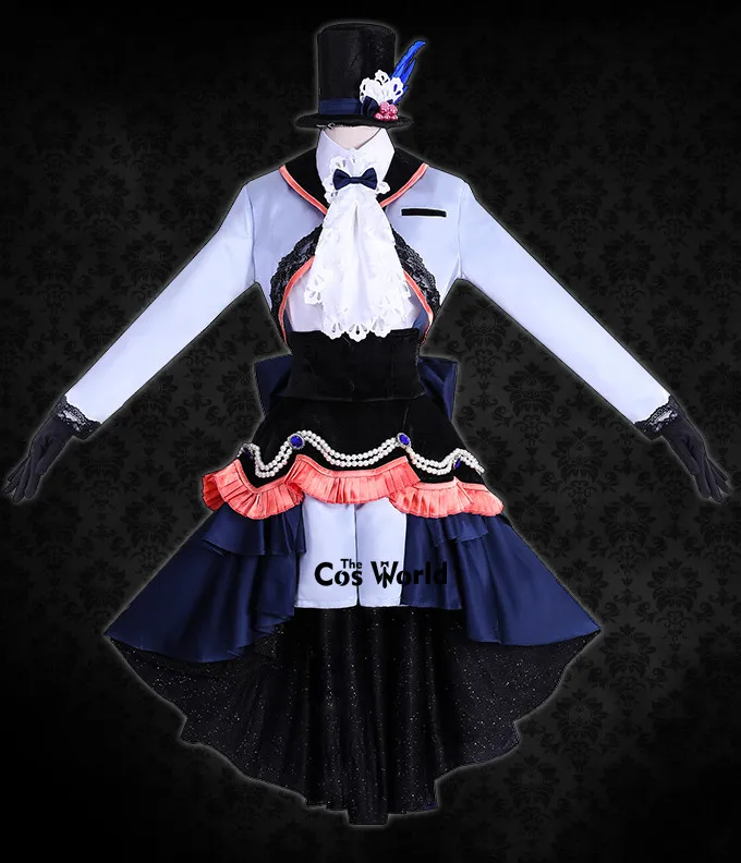 Черный Дворецкий Kuroshitsuji Ciel Phantomhive униформа наряд аниме костюмы для косплея |