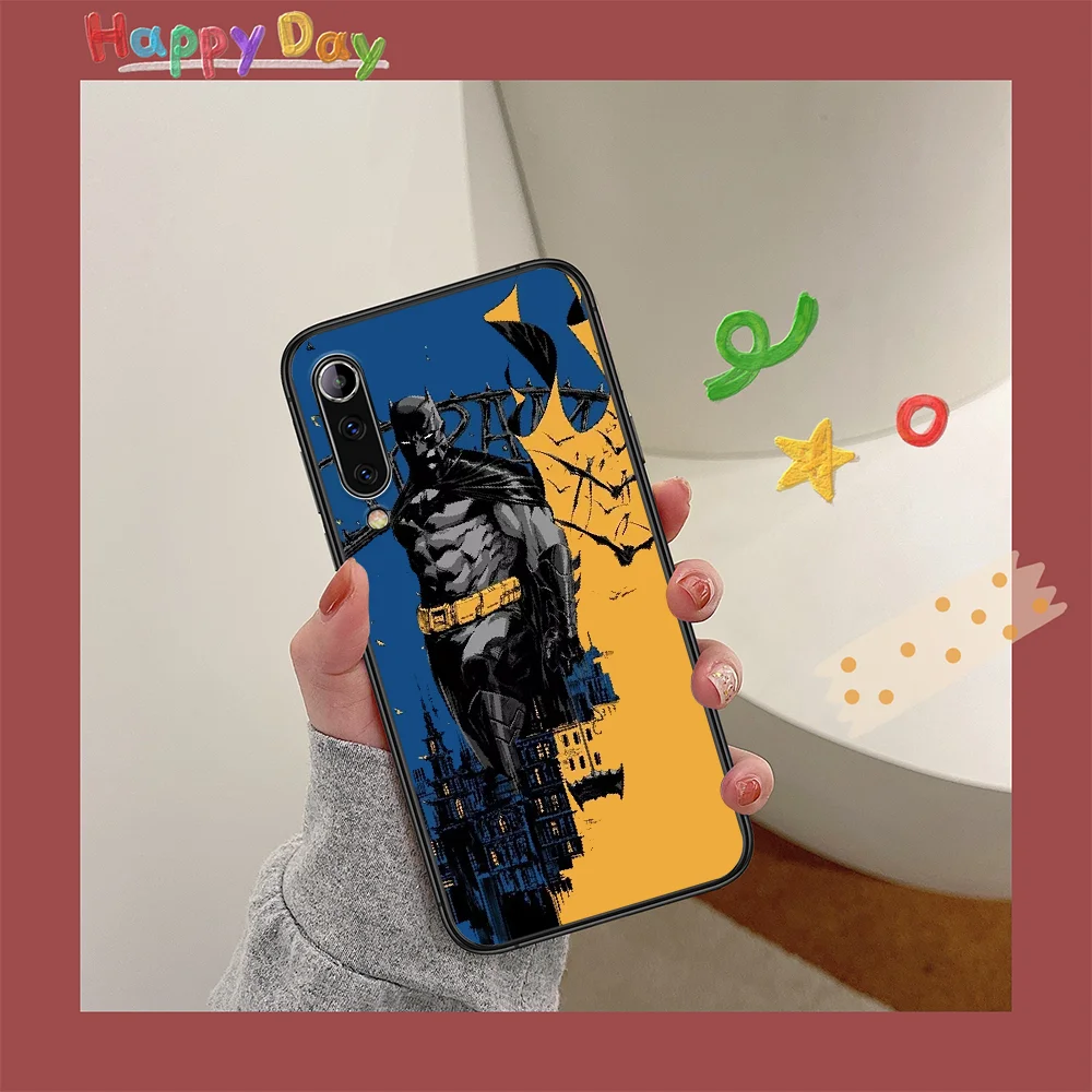 

Batmans super hero Phone Case For XIAOMI MI Note 8 9 T 10 Pro Lite SE A2 A3 POCO X M MAX 2 3 black Prime Luxury Back Tpu