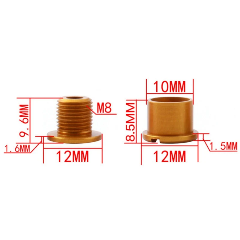 5 шт. велосипеда передняя Звездочка болты для одноместный/двухместный/тройной