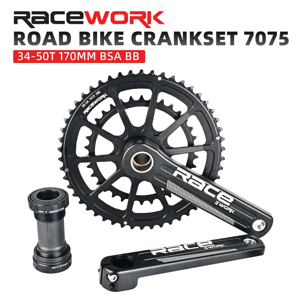 

Road Folding Bike Crankset 170/172.5/175mm GXP Crank XX1 System Narrow Wide Single Chainring 40/42T For SRAM GXP 10 11 12 Speed