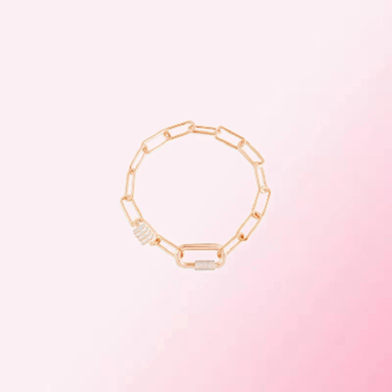 

1:1 925 Sterling Silver Customized Light Luxury Style Personalized Exquisite Fashion Bracelet