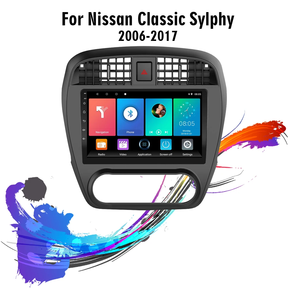 

10.1 Inch 2 din Android Car Radio Stereo WIFI GPS Navigation Multimedia Player head unit For Nissan Classic Sylphy 2006-2011