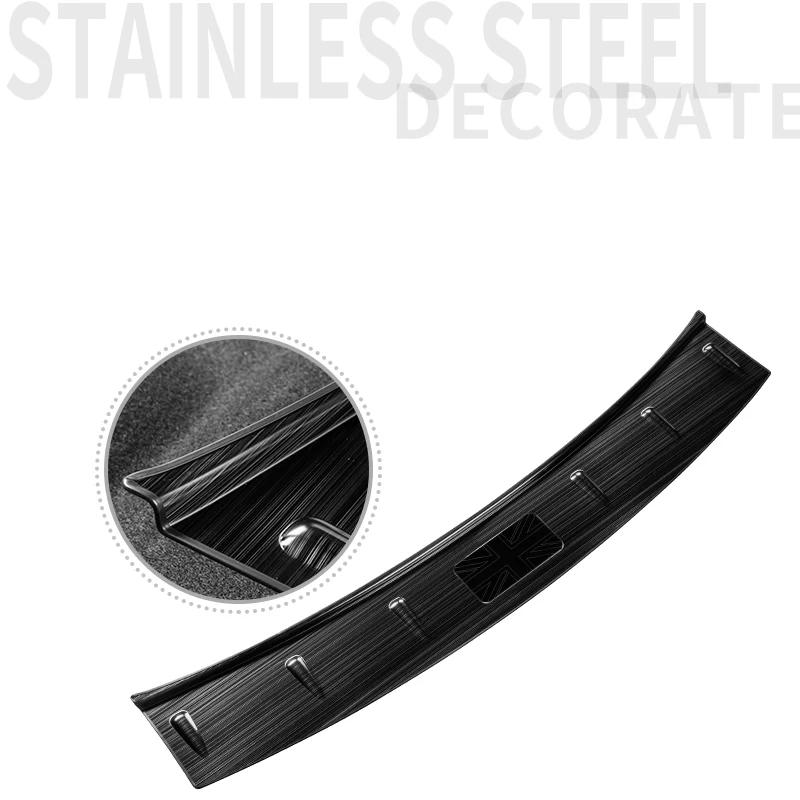 Автомобильное Внешнее украшение Защитная панель для задней панели BMW MINI Cooper R60