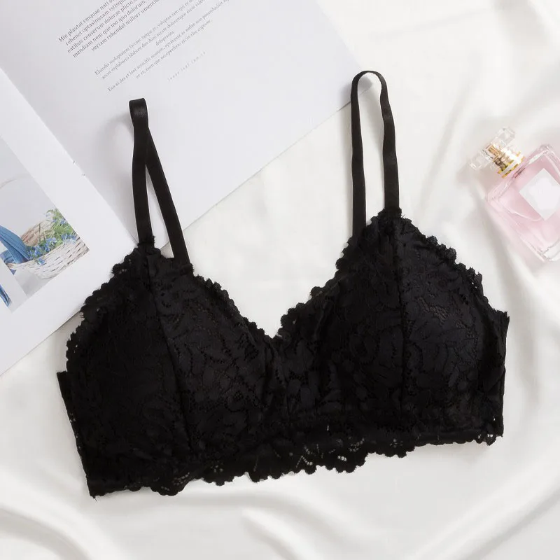 2019 летний женский кружевной бюстгальтер пуш ап без косточек женское нижнее белье