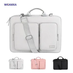 universal laptop bag 13 3 13 14 15 16 inch notebook shoulder bag handbag for apple macbook huawei lenovo computer sleeve case free global shipping