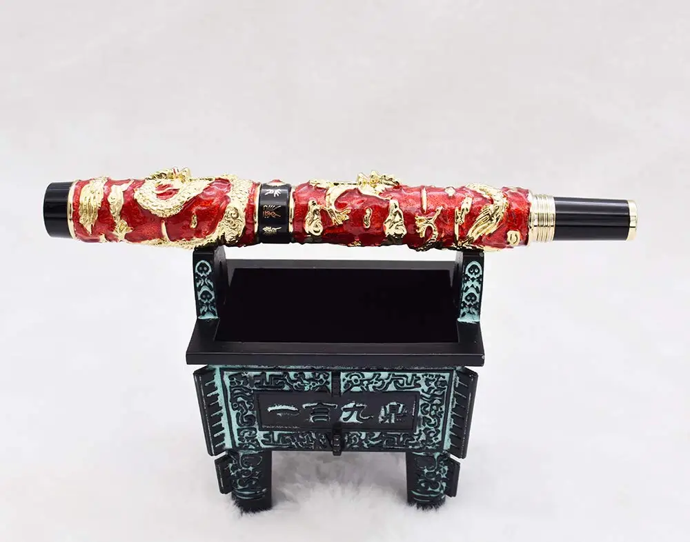 Jinhao Awesome бронзовый металлический держатель для перьевой ручки роликовая ручка