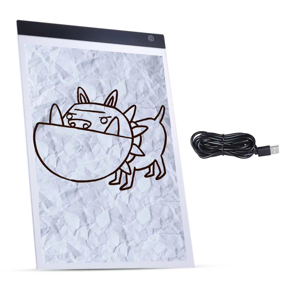 Портативный A3 планшет со светодиодной подсветкой Прямоугольник Трассировка Tracer