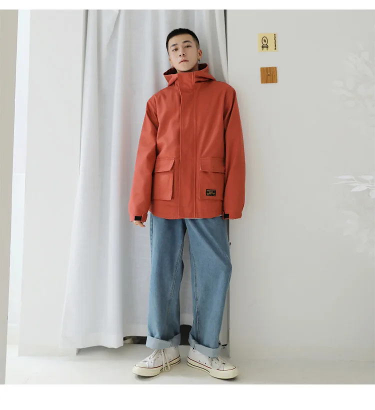 LAPPSTER мужская Японская уличная Рабочая куртка Мужская s Harajuku Хип Хоп Ветровка Куртки мужские модные куртки с капюшоном 5XL