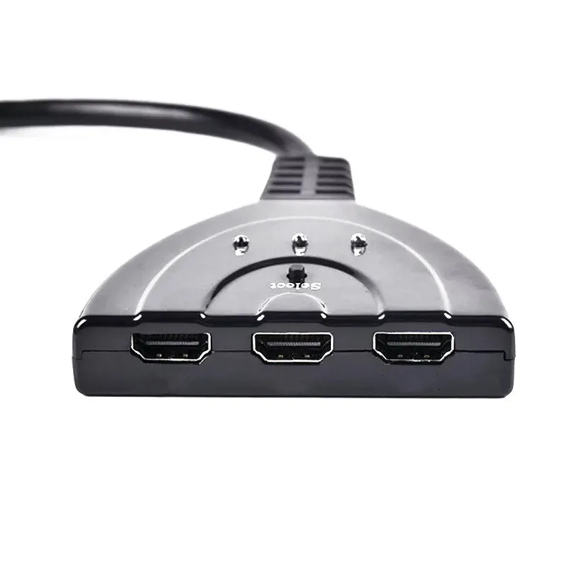 Кабель переключатель 1080P HD HDMI совместимый сплиттер 3 в 1 хаб с DVD HDTV Xbox PS3