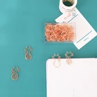 Зажим для бумаги в форме кошки, розовое золото, милый зажим для бумаги, офисные принадлежности, декоративные зажимы для бумаги, розовое золото, канцелярские принадлежности