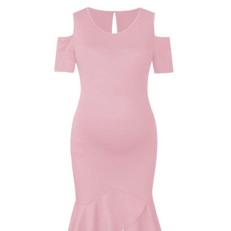 

Ruffles Sexy Package buttocks Maternity Dresses For Photo Shoot Pregnancy Dresses For Pregnant Women Clothes For Pregnant Women