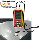 Толщиномер GM100, ультразвуковой измеритель толщины металла, Звуковой Измеритель Скорости, тестер толщины трубы, инструмент для измерения толщины 35%