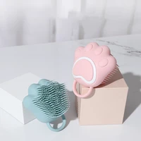 pet grooming brush dog shampoo brush cat massage comb grooming scrubber brush for bathing silicone rubber brushes pet supplies