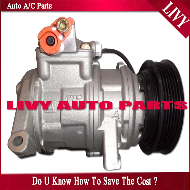 Компрессор переменного тока 10PA17E A/C для JEEP GRAND CHEROKEE Mk II 4 7 V8 1998 2000 55116810AA 55115907AB 55116906AA |
